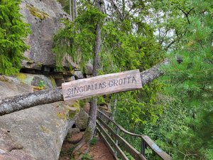 Singoallas grotta in Sweden