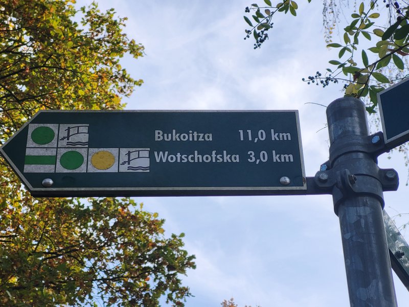 Wegweiser Wotschofska